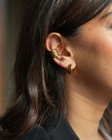18 kt Gold Plated Celeste Wrap Earcuff