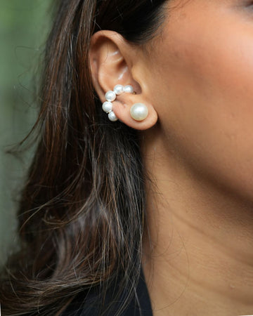 18 kt Gold Plated Lunea Pearl Earcuff