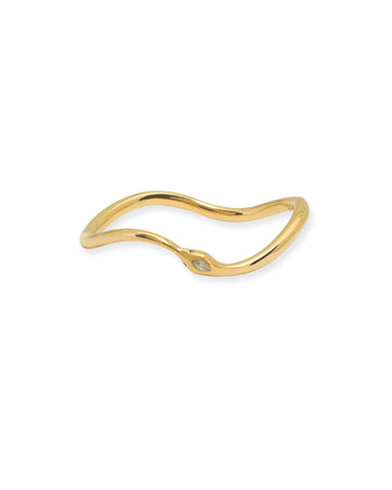 18kt Gold Plated Elara Bangle