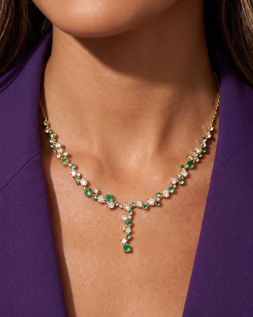 Verdelle Cascade Necklace