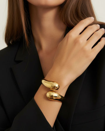 Gilded Flow Cuff
