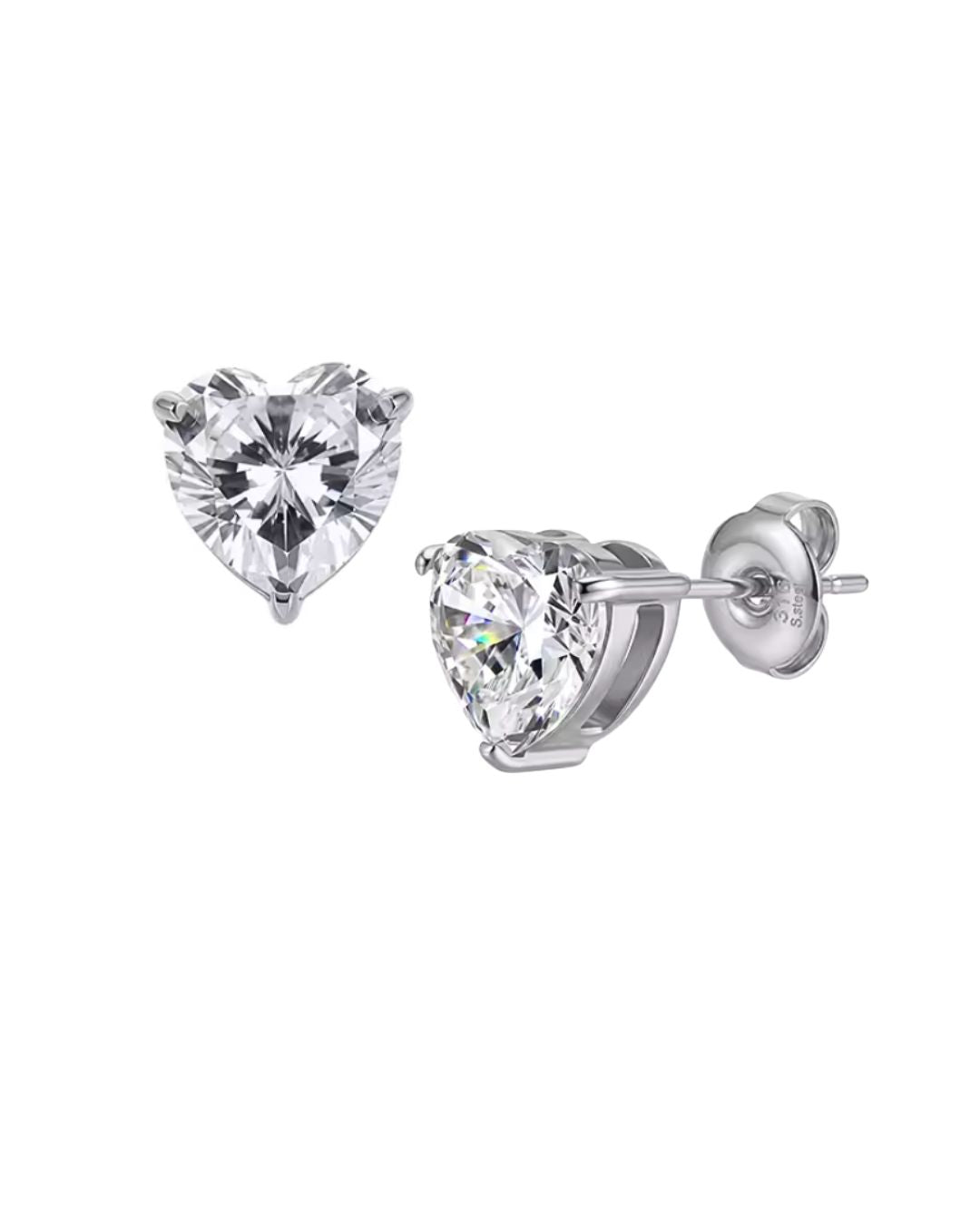 Affinity Heart Earstuds