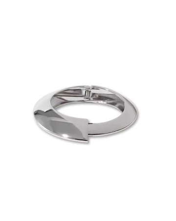 Silver Crest Cuff