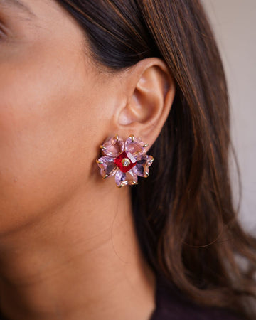 Rosette Blaze Studs