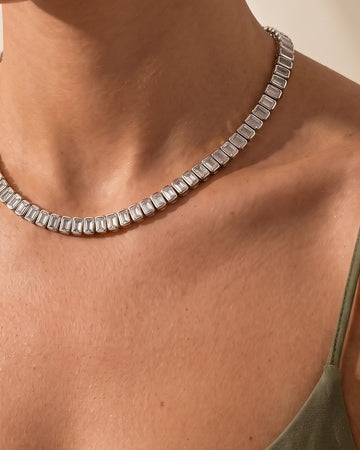 Keystone Tennis Necklace