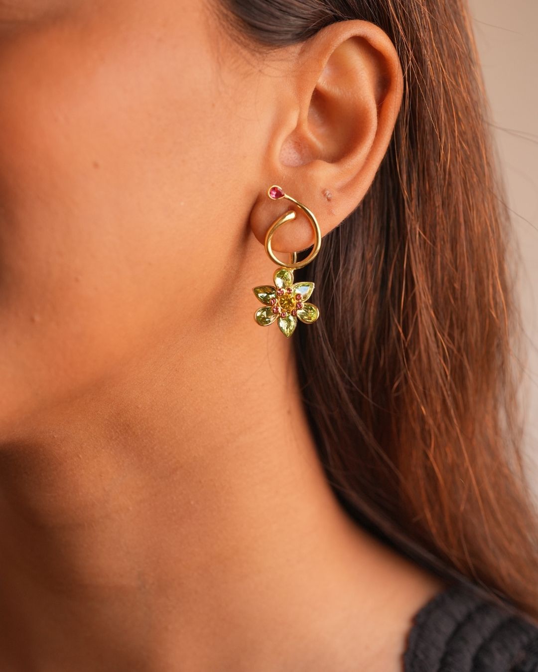 Irides Drop Earrings