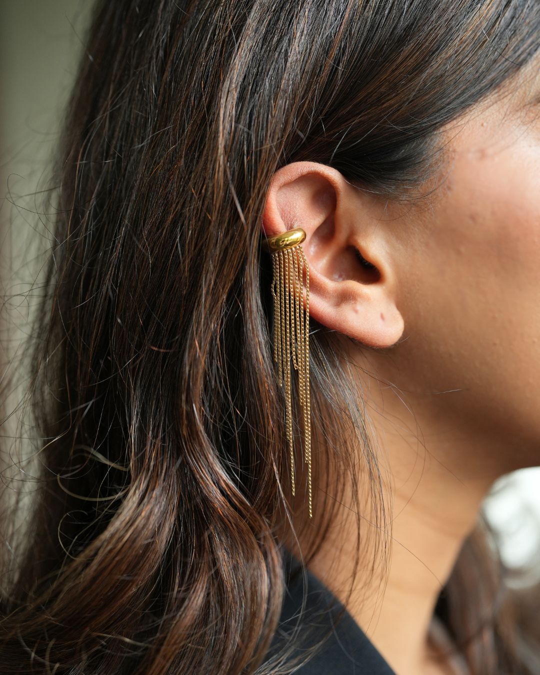 18 kt Gold Plated Vara Earcuff