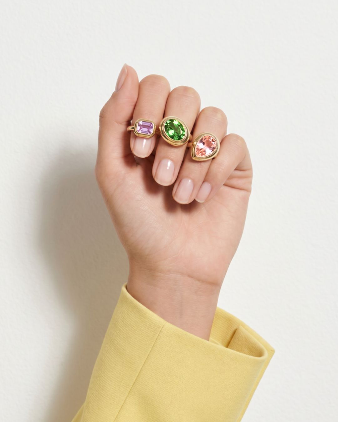 Sorbet Ring Set - set of 3