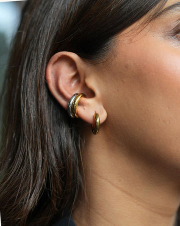 18 kt Gold Plated Rue Earcuff