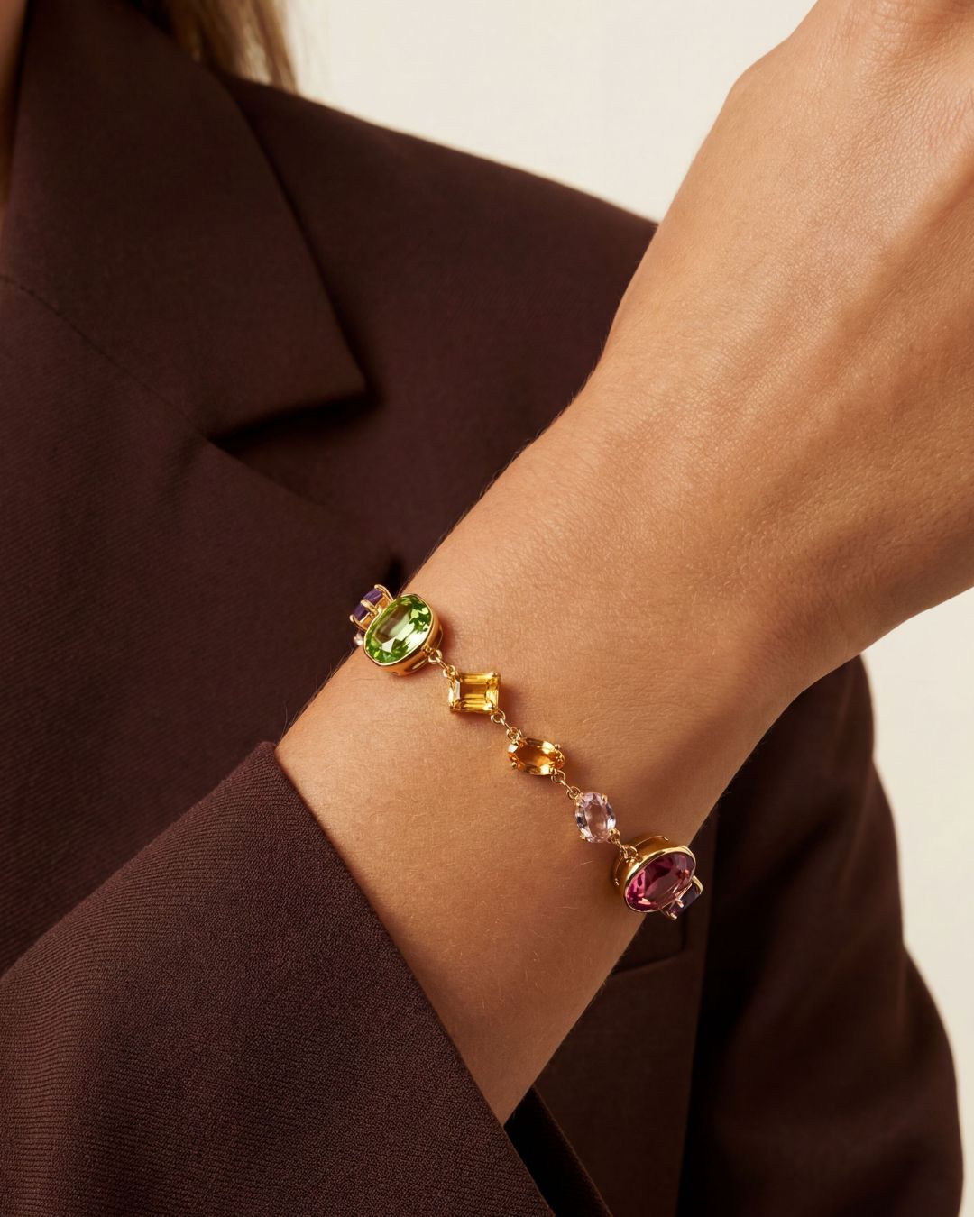Prismatique Tennis Bracelet