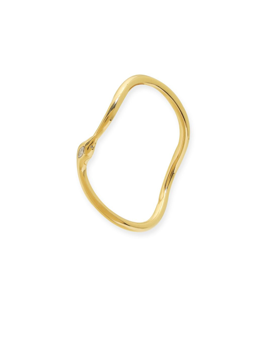 18kt Gold Plated Elara Bangle