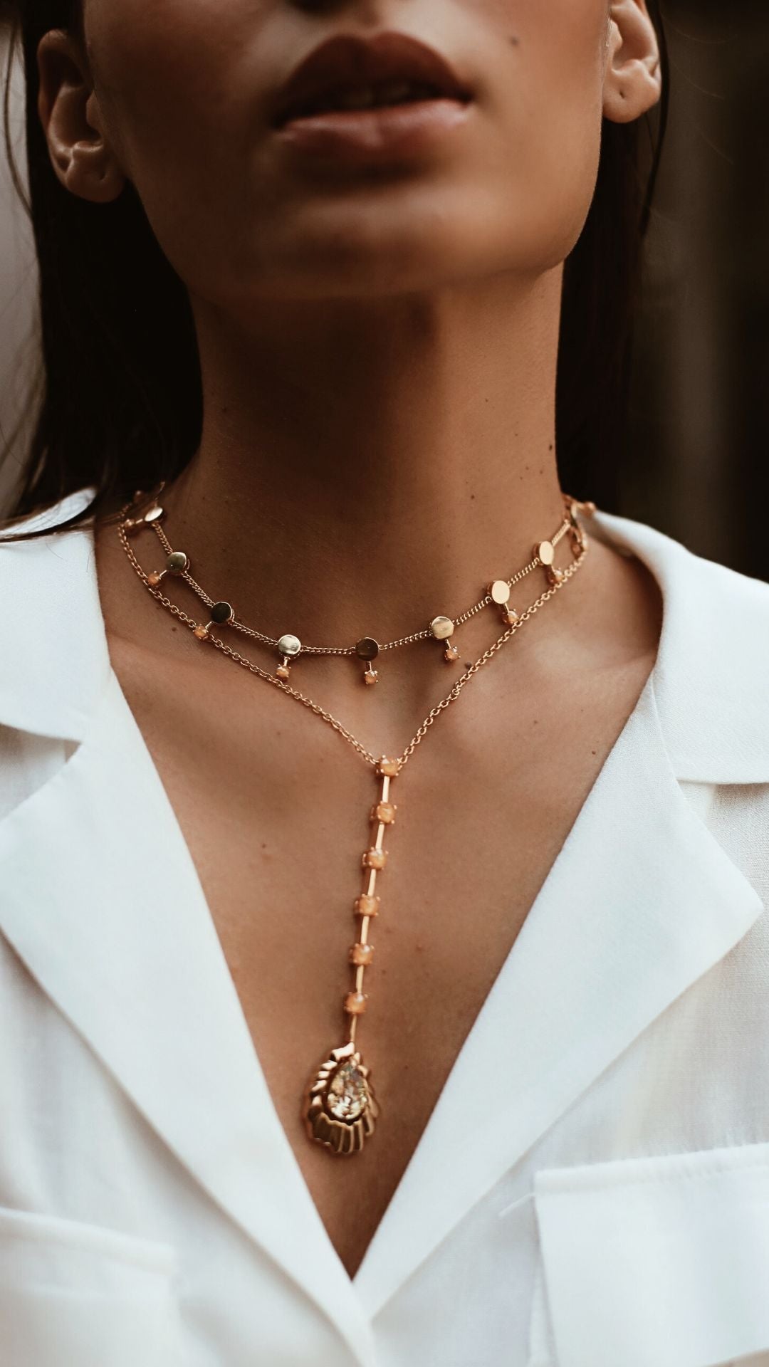 The Tallise choker & Rio Pendant set