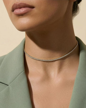 Tennis Trace Necklace
