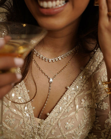 Lustre Line Necklace