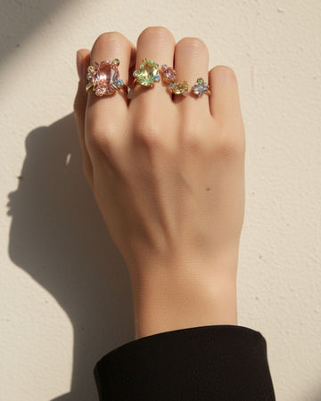 Trilumen Ring Set - set of 3