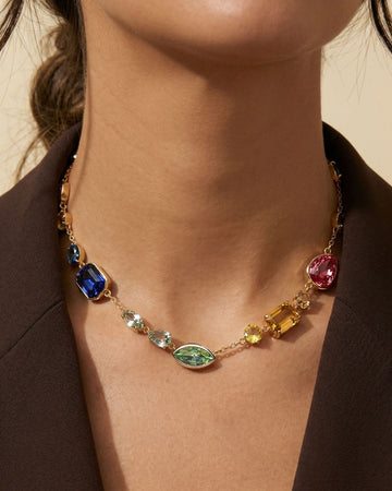 Prismatique Line Necklace