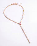 Lustre Line Necklace close-up of adjustable clasp