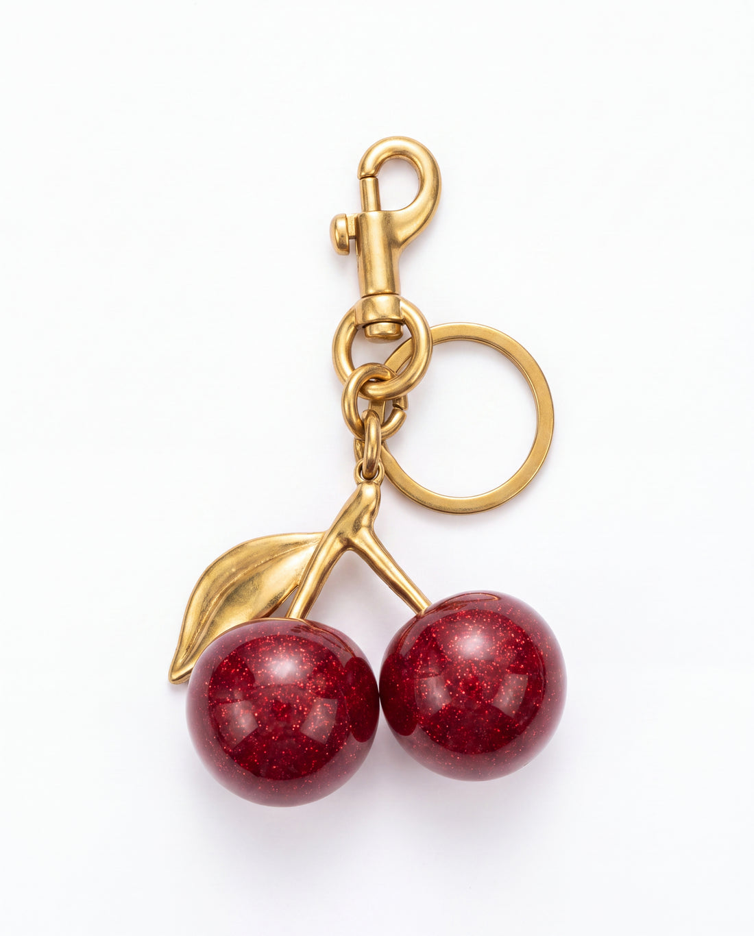 Cherry Bag Charm/ Key Ring