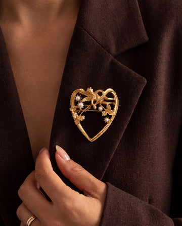 Amour Brooch