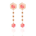 Flamingo detachable earrings