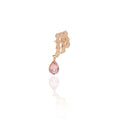 GRAPE VINE: The deep hued drop Swarovski ear studs