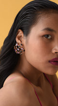CANDY FLOSS - The pop coloured cage earrings