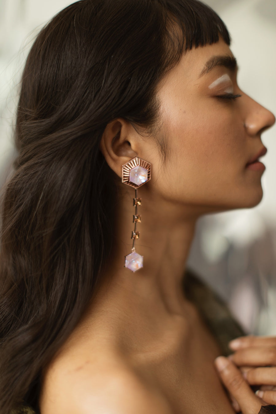 Flamingo detachable earrings